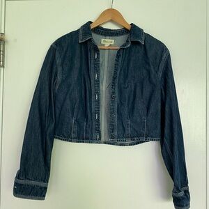 Madewell Cropped Denim Shirt